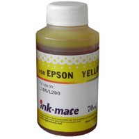 Чернила для EPSON (T6644) L100/ L200 (70мл, yellow, Dye) EIM-200Y Ink-Mate